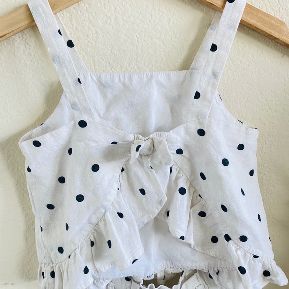 Zara Girls Polka Dot Matching set-Pant and tank - Picture 3 of 3